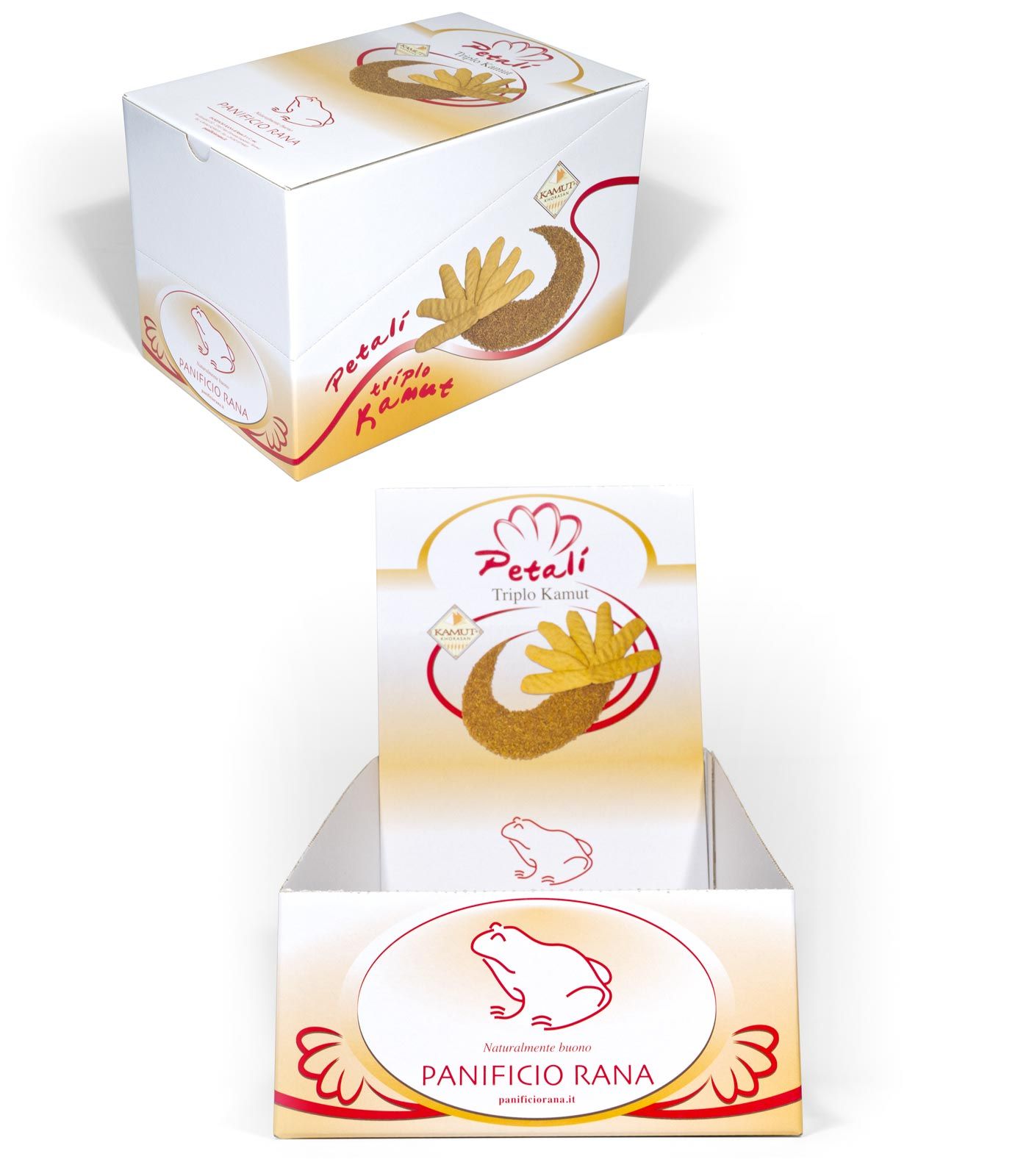 espositore da banco PANIFICIO RANA