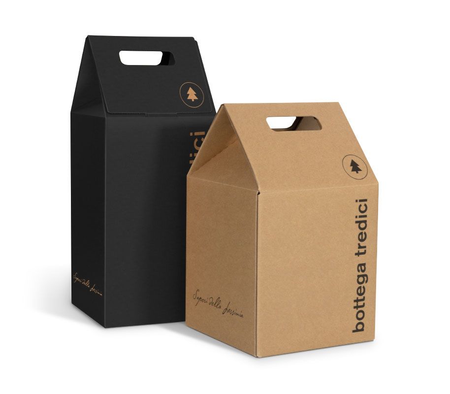 packaging bottega tredici